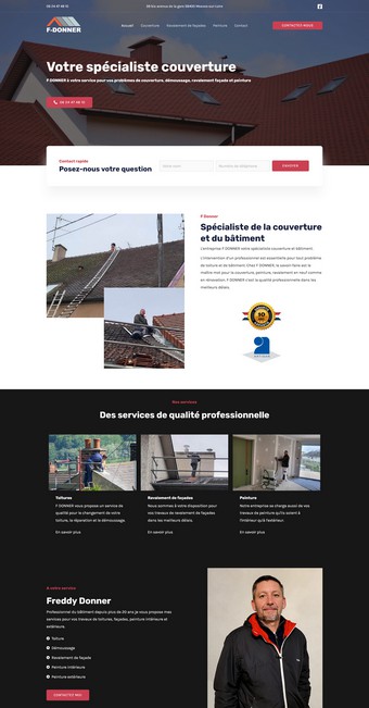 Entreprise de toiture et bâtiment Nièvre